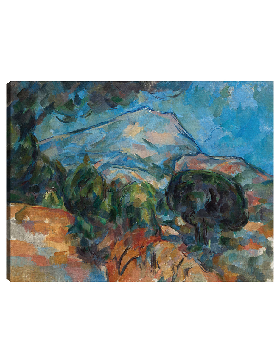 Cuadro Decorativo - Monte Santa Victoria (c. 1904)- Paul Cézanne - Fotografía - 28x36 - Impresión En Lienzo - Fine A