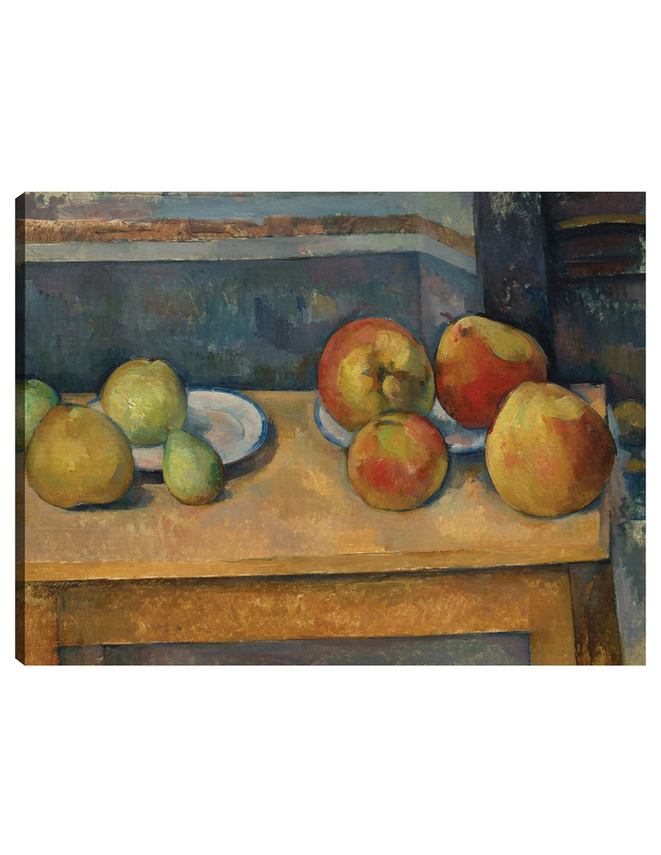 Cuadro Decorativo - Naturaleza Muerta Con Manzanas Y Peras (ca. 1891-1892)- Paul Cézanne - 77x102 - Impresión En