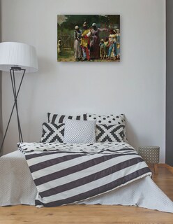 Foto 3 | Cuadro Decorativo - Vestirse Para El Carnaval (1877)- Winslow Homer - Fotografía - 46x61 - Impresión En Lienzo - F