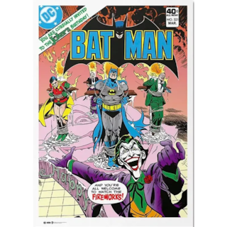 Foto 1 | Poster Exclusivo (piezas Limitadas) Batman:- Capturado Por Guason