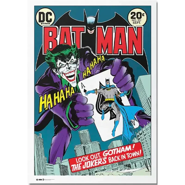 Poster Exclusivo (piezas Limitadas) Batman:- Guason Vs Batman
