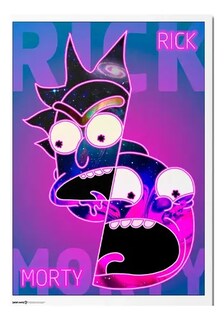 Foto 1 | Poster Exclusivo (piezas Limitadas) Rick & Morty:- Face