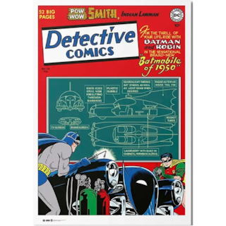 Foto 1 | Poster Exclusivo (piezas Limitadas) Batman: Detective Comics- Batimovil