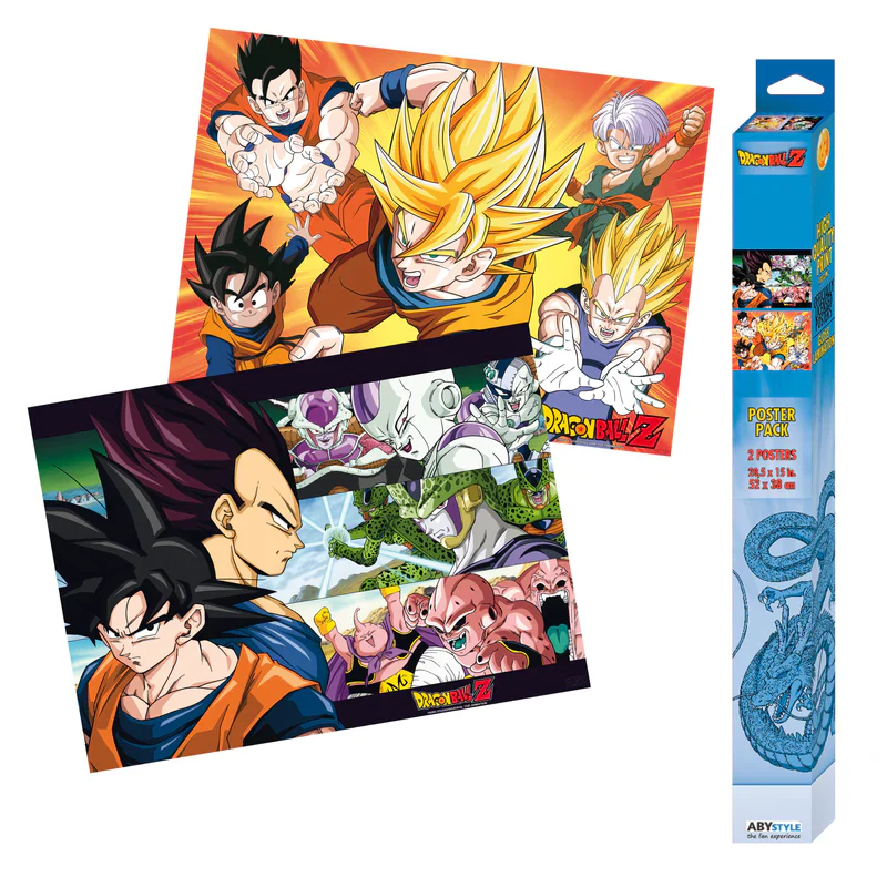 Foto 2 pulgar | Abystyle Dragon Ball Z - Set De Posters ''heroes''