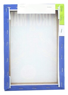 Foto 3 | Lienzo Decorativo Marvel Comic Cover Invincible Iron Man #1 - Venta Internacional.
