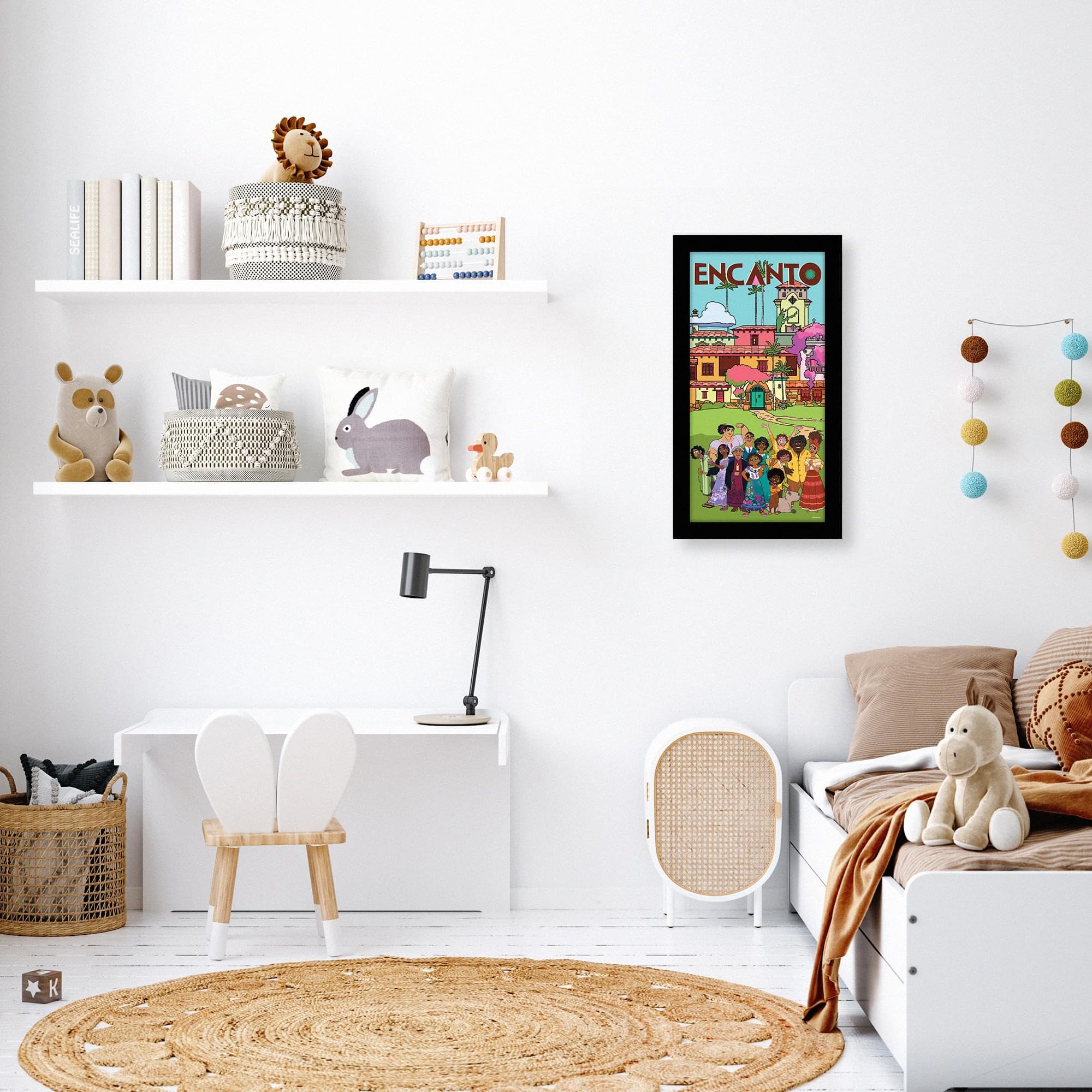 Foto 2 | Decoración Mural Disney Encanto Group Mirabel  25 X 45 Cm  Búfalo Plateado - Venta Internacional.