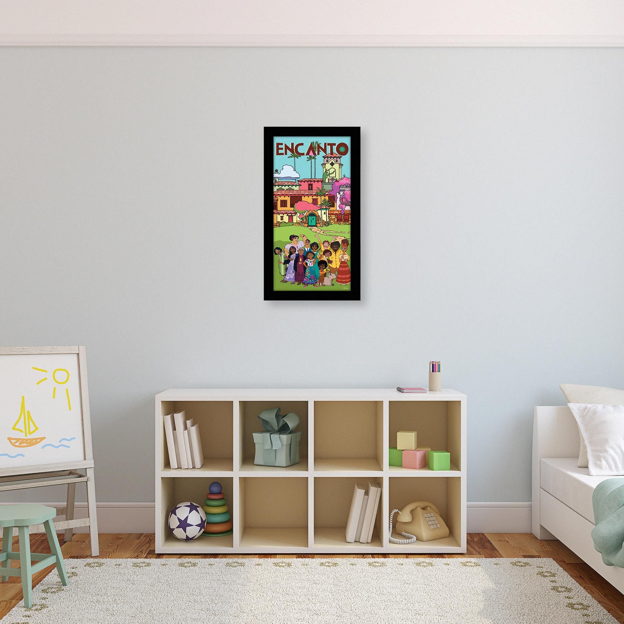 Foto 6 pulgar | Decoración Mural Disney Encanto Group Mirabel  25 X 45 Cm  Búfalo Plateado - Venta Internacional.