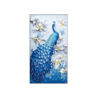 Foto 1 | Pinturas De Diamantes 5d Cuadros Para Decoración 40x60cm Eo Safe Imports Esi-20527 Azul