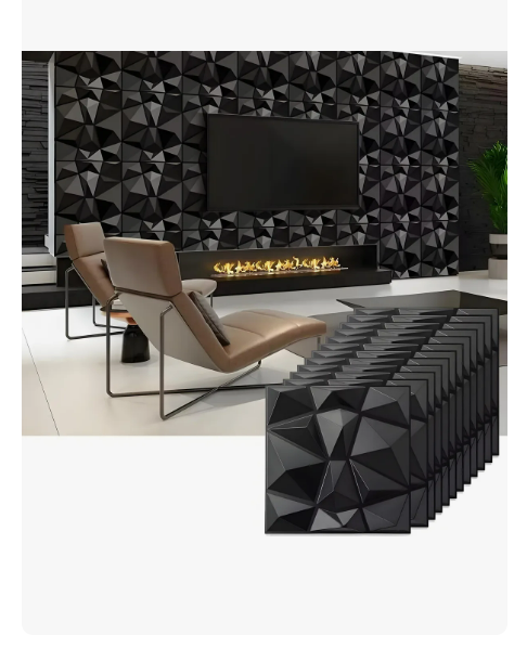Paneles Decorativos 3d Para Pared panel Decorativo 3d Pvc 20 Piezas Panel Decorativo 3d Impermeable Resistente A