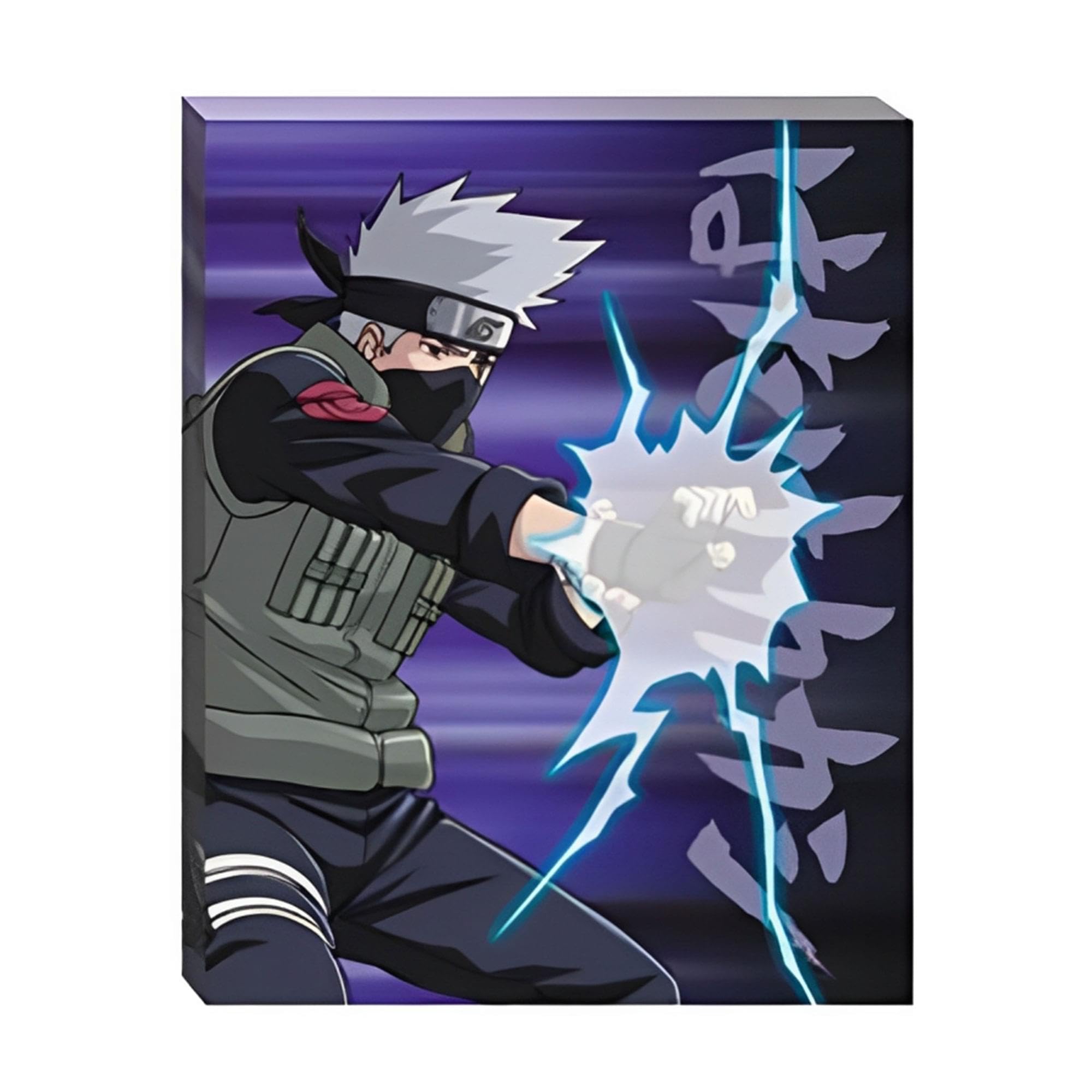 Foto 1 | Lienzo Decorativo Just Funky Naruto Shippuden Kakashi Chidori - Venta Internacional.