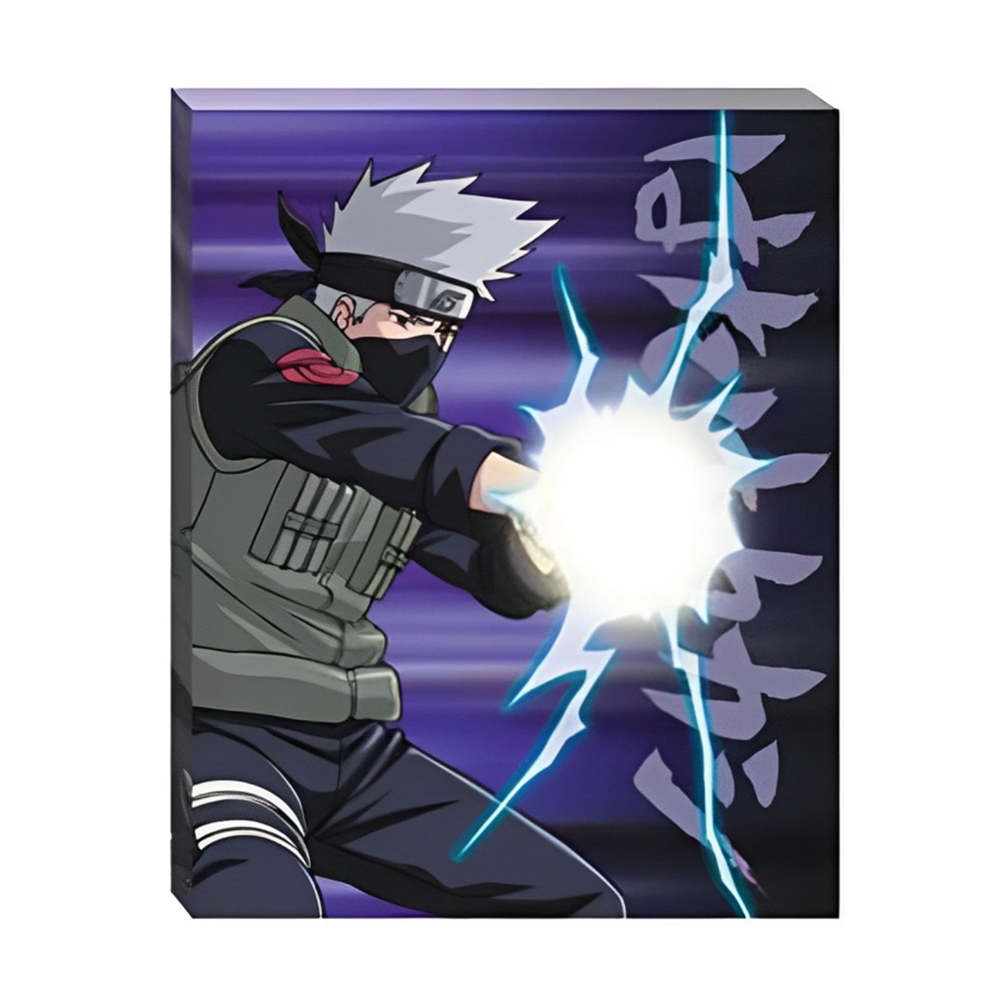 Foto 3 | Lienzo Decorativo Just Funky Naruto Shippuden Kakashi Chidori - Venta Internacional.