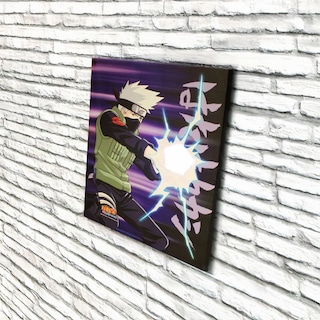 Foto 4 | Lienzo Decorativo Just Funky Naruto Shippuden Kakashi Chidori - Venta Internacional.
