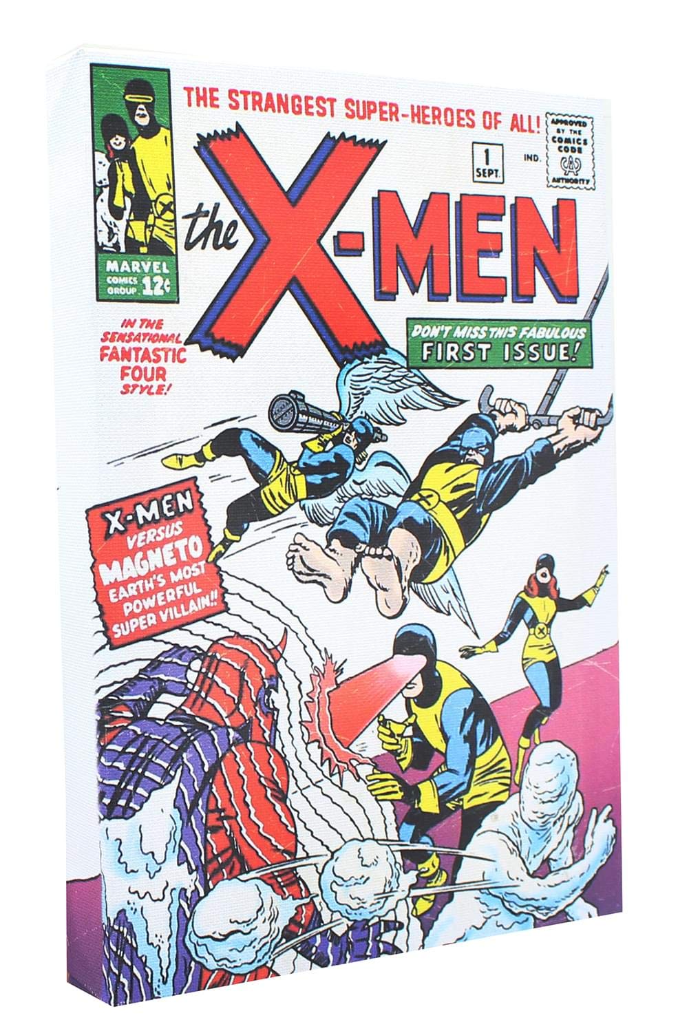 Foto 1 | Lienzo Para Pared Con Diseño De Cómic De Marvel X-men #1  23 X 13 Cm - Venta Internacional.