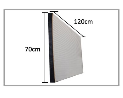 Foto 5 | Cuadro Decorativo Entelado 70x120cm Elefante Majestuoso Elegancia y Fuerza en tu Espacio