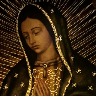 Foto 3 | Cuadro Entelado La Virgen De Guadalupe 70x120 Cuadros Cuadros