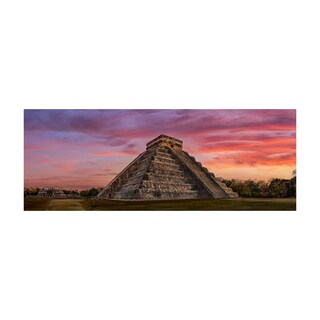 Foto 1 | Cuadro Entelado Mitología Maya 70x120 Cuadros Cuadros