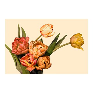 Foto 1 | Cuadro Entelado Tulipanes 100x150 Cuadros Cuadros - Multicolor