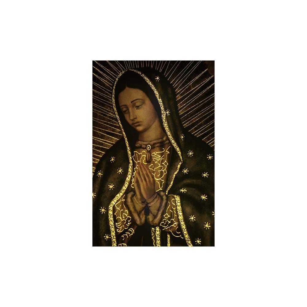 Foto 2 pulgar | Cuadro Entelado La Virgen De Guadalupe 60x80 Cm Cuadros Cuadros