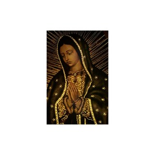Foto 1 | Cuadro Entelado La Virgen De Guadalupe 60x80 Cm Cuadros Cuadros