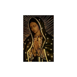Foto 1 | Cuadro Entelado La Virgen De Guadalupe 40x60 Cuadros Cuadros