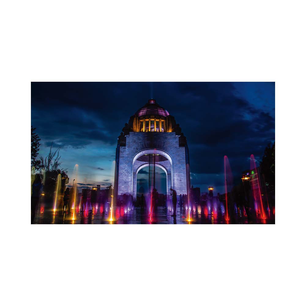Cuadro Entelado Monumento a La Revolución 70x120 cm