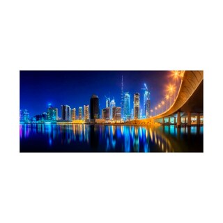 Foto 1 | Cuadro Entelado Dubai 70x120 Cuadros Cuadros