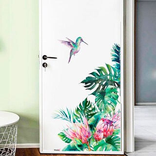 Foto 2 | Sticker Vinil Decorativo Para Pared Con Diseño De Colibri