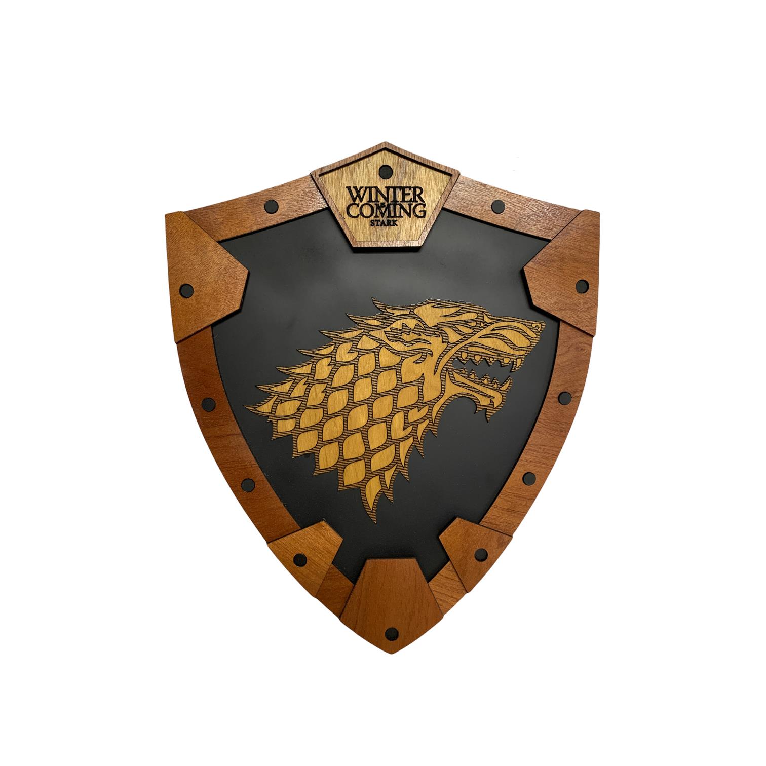Foto 1 | Cuadro Decorativo de Madera XIMXI Multicolor Game Of Thrones Stark