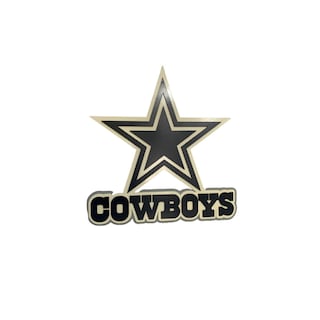 Foto 1 | Cuadro Decorativo de Madera XIMXI Multicolor Dallas Cowboys