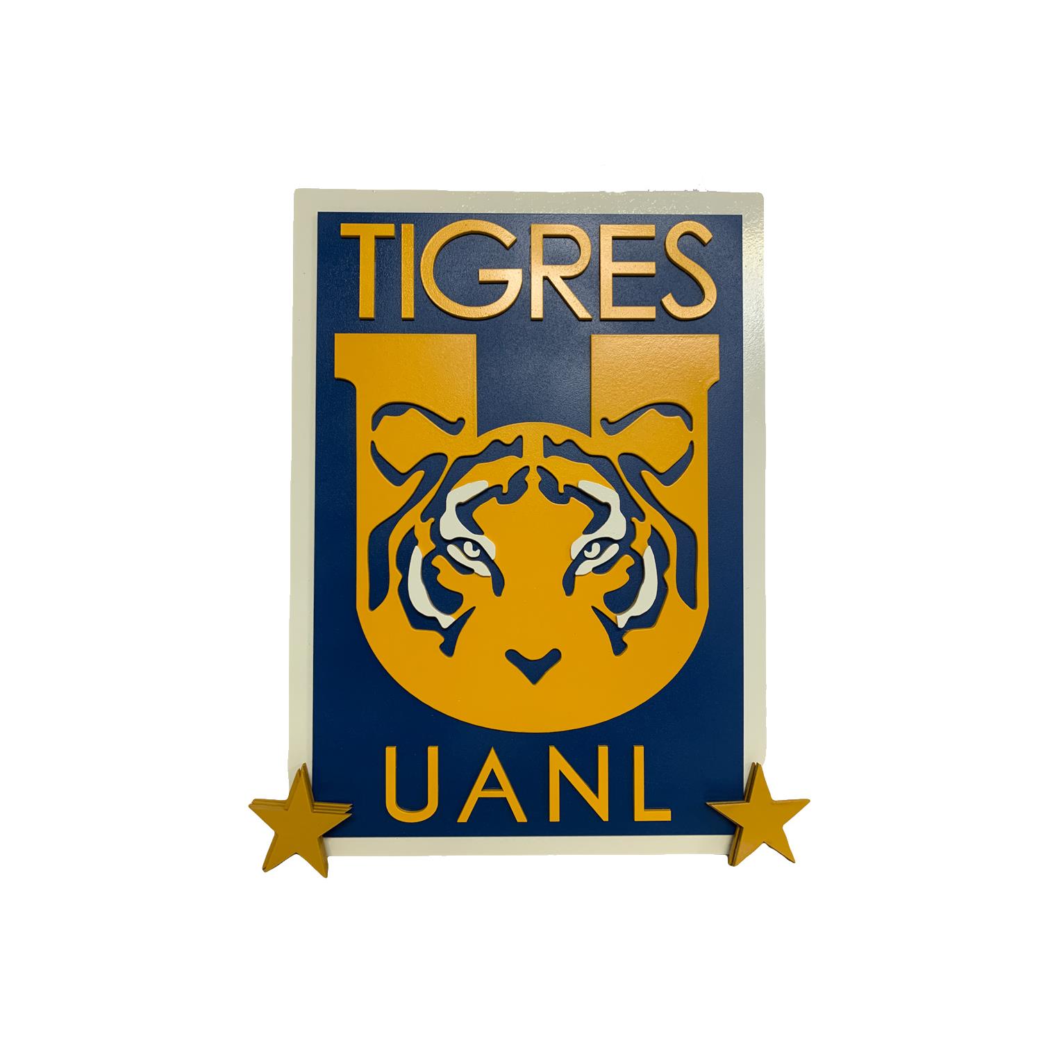 Foto 2 pulgar | Cuadro Decorativo Ximxi Tigres UANL