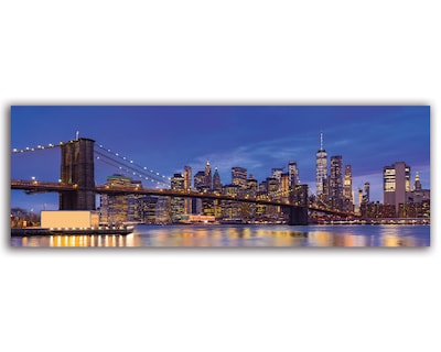 Foto 1 | Cuadro Entelado Cuadros Cuadros Brooklyn Bridge New York 200 x 60 cm