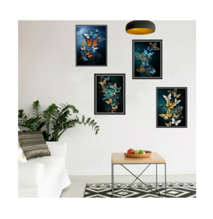 Foto 4 | Cuadros Diamante Pintura 5d Mariposa