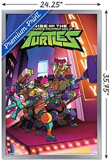 Foto 3 | Venta Internacional-Póster Trends International Rise Of the Teenage Mutant Ninja Turtles