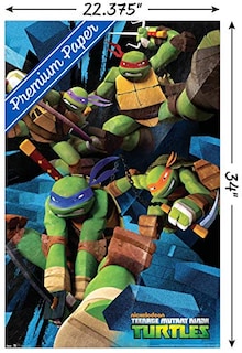 Foto 3 | Venta Internacional - Póster Mural Trends International Nickelodeon Teenage Mutant