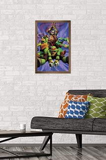 Foto 2 | Venta Internacional - Póster Enmarcado Trends International Nickelodeon TMNT