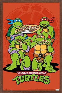 Foto 1 | Venta Internacional - Póster Enmarcado Trends International Nickelodeon TMNT