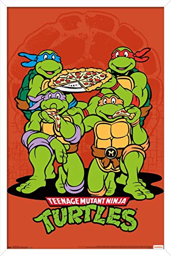 Foto 2 pulgar | Venta Internacional - Póster Enmarcado Trends International Nickelodeon TMNT