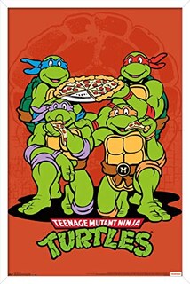 Foto 1 | Venta Internacional - Póster Enmarcado Trends International Nickelodeon TMNT