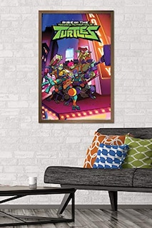 Foto 2 | Venta Internacional - Póster Enmarcado Trends International Nickelodeon Rise of the Teenage Mutant Ninja Turtles