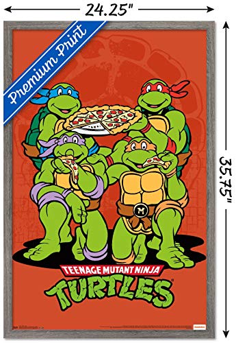 Foto 4 pulgar | Venta Internacional - Póster Mural Trends International Nickelodeon Tortugas Ninja