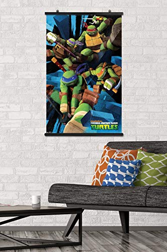 Foto 2 | Venta Internacional - Póster Mural Trends International Nickelodeon Tortugas Ninja