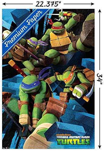 Foto 4 pulgar | Venta Internacional - Póster Mural Trends International Nickelodeon Tortugas Ninja