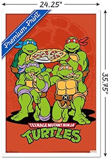 Foto 3 | Venta Internacional - Póster Mural Trends International Nickelodeon Tortugas Ninja