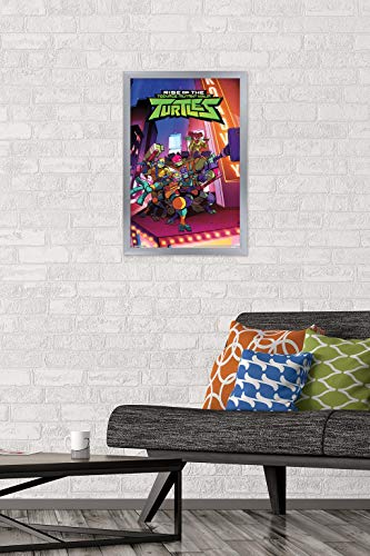 Foto 2 | Venta Internacional - Póster Enmarcado Trends International Nickelodeon Rise Of The