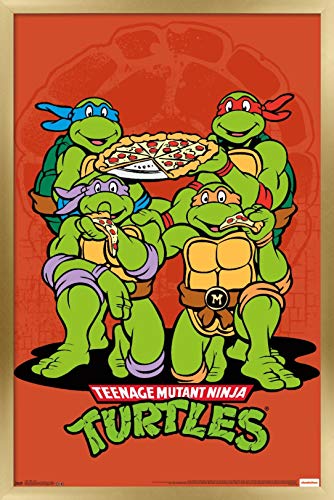 Venta Internacional - Póster Enmarcado Trends International Nickelodeon Tmnt