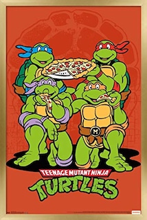Foto 1 | Venta Internacional - Póster Enmarcado Trends International Nickelodeon Tmnt