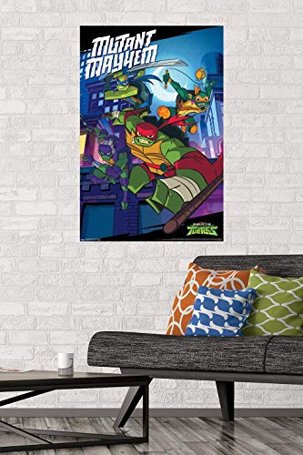 Foto 3 pulgar | Venta Internacional - Póster Mural Trends International Nickelodeon Rise Of The Tee