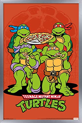 Foto 2 pulgar | Venta Internacional - Póster Enmarcado Trends International Tortugas Ninja