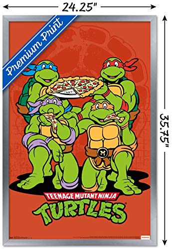 Foto 4 pulgar | Venta Internacional - Póster Enmarcado Trends International Tortugas Ninja