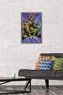 Foto 2 | Venta Internacional - Póster Enmarcado Trends International Nickelodeon Tortugas Ninja